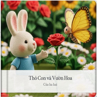 Sách lật truyện tranh AI mầm non