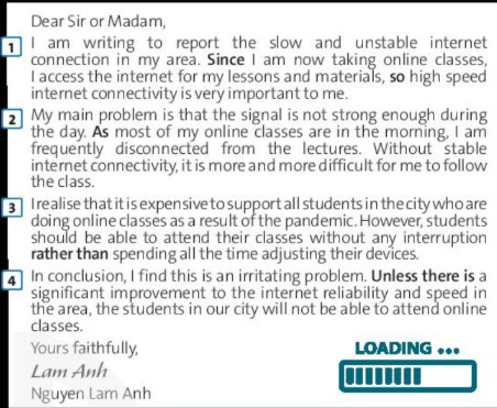 Tiếng Anh 10 Friends Global Unit 8 8H Writing