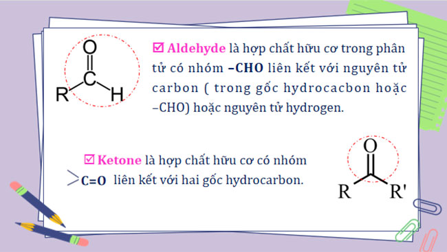 Giáo án Hóa học 11 Bài 23: Hợp chất carbonyl