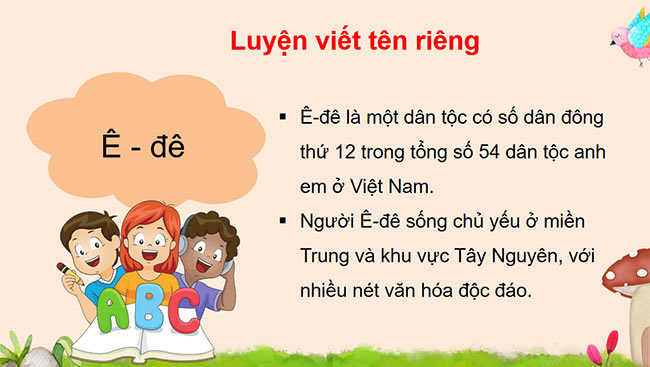 PowerPoint Tiếng Việt 3 Ôn chữ viết hoa E, Ê