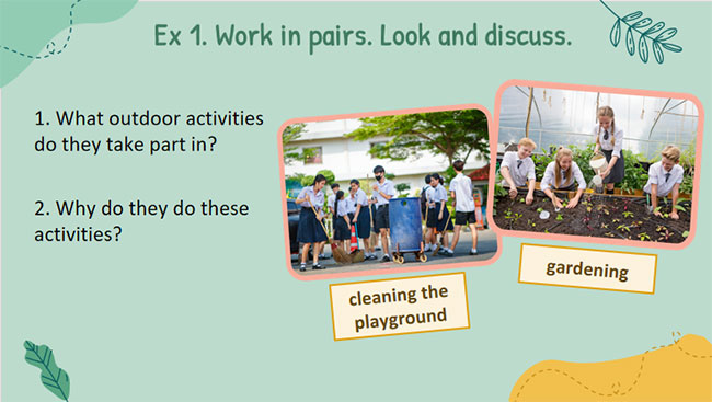 Giáo án PowerPoint Tiếng Anh 7 Unit 6: Skills 2