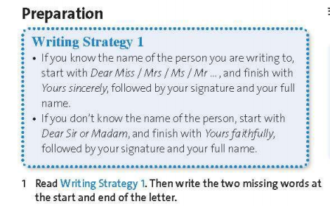 Friends Global 11 Workbook Unit 8 8H Writing minh họa 1