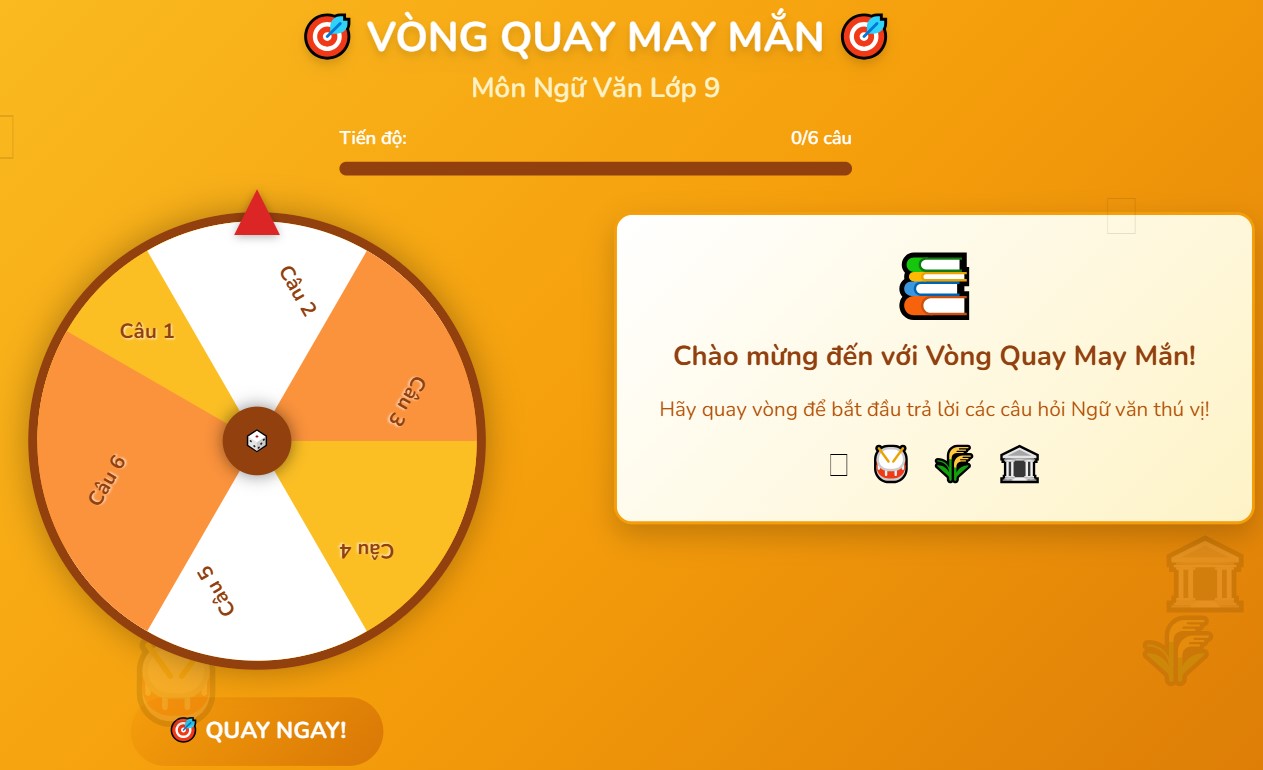 Trò chơi tương tác Ôn tập Bài 8 Ngữ văn 9