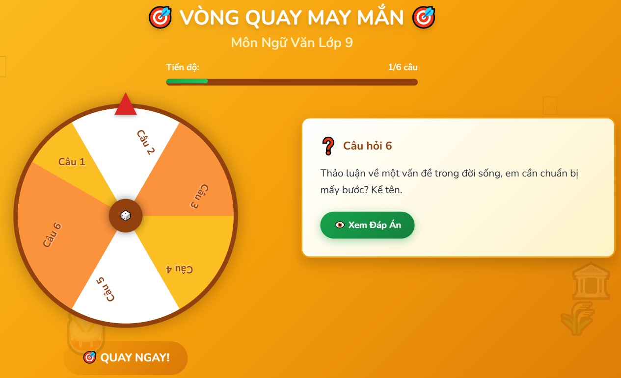 Trò chơi tương tác Ôn tập Bài 8 Ngữ văn 9