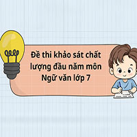 Đề thi khảo sát chất lượng đầu năm môn Ngữ văn lớp 7 - Đề 2