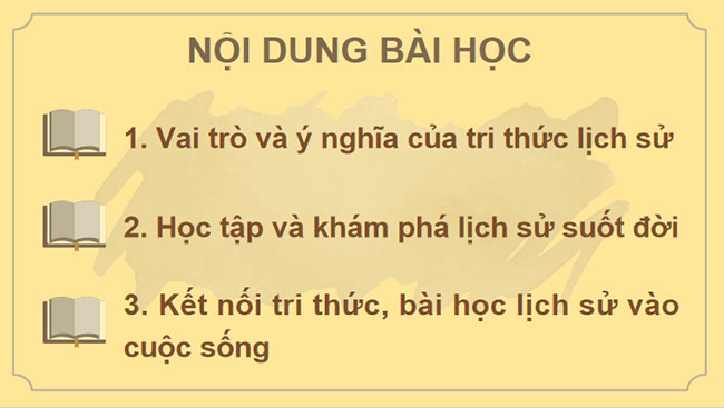 Tri thức lịch sử và cuộc sống