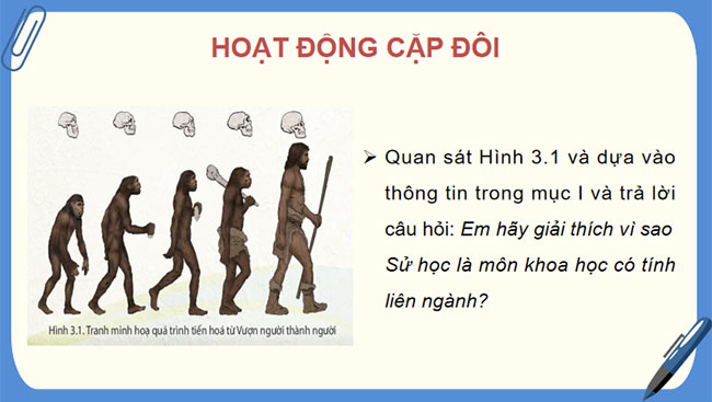 Sử học với các lĩnh vực khoa học khác
