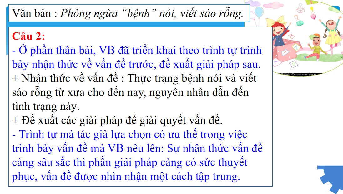 Giáo án PPT Văn 9 CTST Bài Viết bài văn nghị luận về một vấn đề cần giải quyết