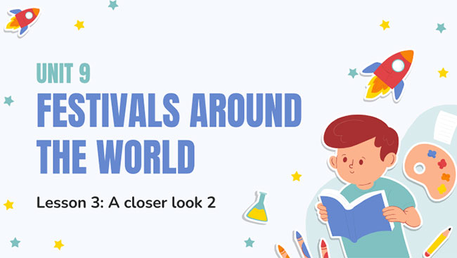 Tiếng Anh 7 Unit 9: A Closer Look 2