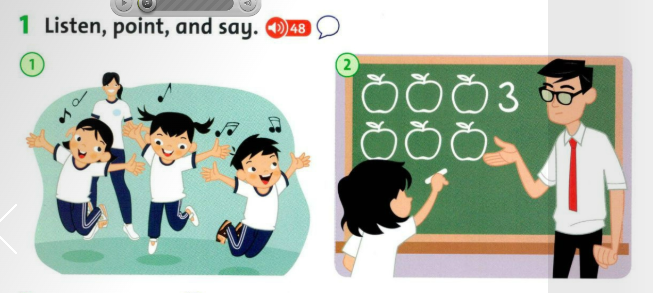 Tiếng Anh lớp 1 Family and Friends Fluency time 1 Lesson 1 minh họa 1