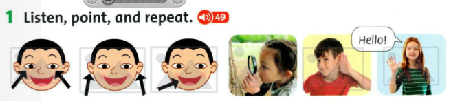 Tiếng Anh lớp 1 Family and Friends Fluency time 2 minh họa 1