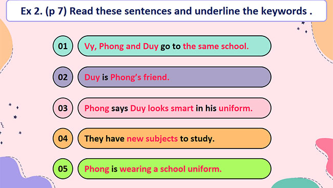 PowerPoint Tiếng Anh 6 Unit 1: Getting Started