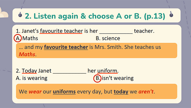 PowerPoint Tiếng Anh 6 Unit 1: Skills 2