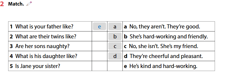 Workbook tiếng Anh lớp 4 Unit 1 lesson 3 trang 10 11 minh họa 2