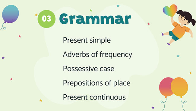 PowerPoint Tiếng Anh 6 Review 1: Language