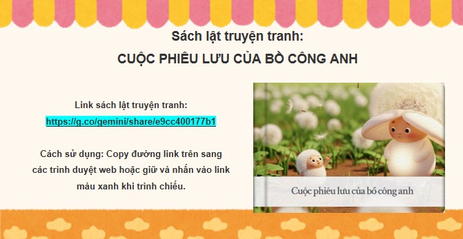 PowerPoint Tiếng Việt 4 Cuộc phiêu lưu của bồ công anh