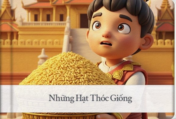 Sách lật truyện tranh Những hạt thóc giống