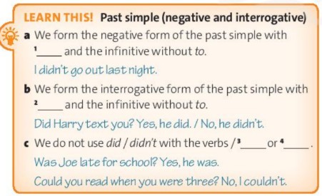 Tiếng Anh 10 unit 1 1D. Grammar
