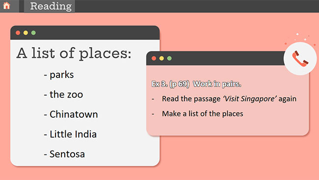 PowerPoint Tiếng Anh 6 Review 2: Skills