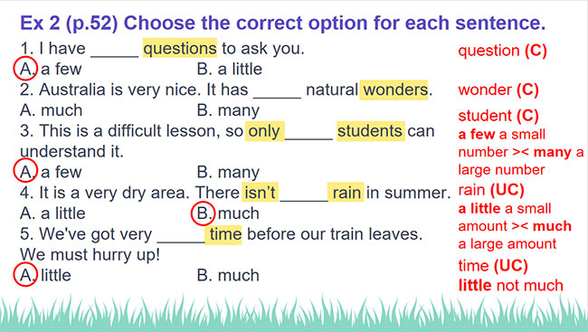 PowerPoint Tiếng Anh 6 Unit 5: A Closer Look 2