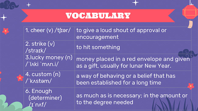 PowerPoint Tiếng Anh 6 Unit 6: Skills 1