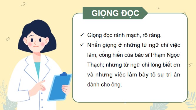 PowerPoint Tiếng Việt 4 Bác sĩ của nhân dân