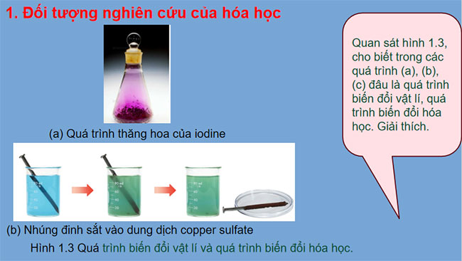 PowerPoint Hóa học 10 Bài 1: Nhập môn Hóa học