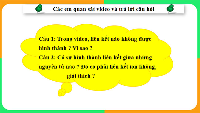 PowerPoint Hóa học 10 Bài 10: Liên kết cộng hóa trị