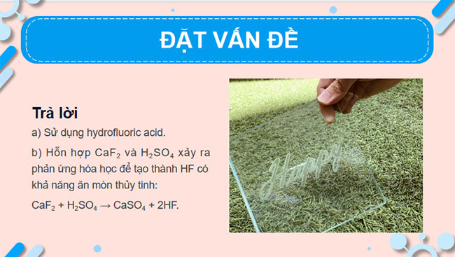 PowerPoint Hóa học 10 Bài 18: Hydrogen halide và một số phản ứng của ion halide