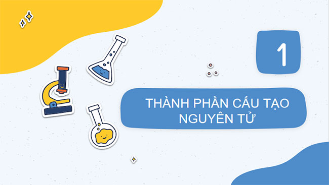 PowerPoint Hóa học 10 Bài 2: Thành phần của nguyên tử