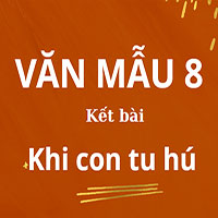 Kết bài Khi con tu hú  