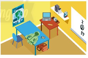 Sách bài tập tiếng Anh 6 Starter Unit Vocabulary trang 6