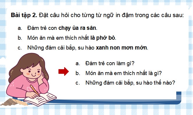 PowerPoint Tiếng Việt 4 Thành phần chính của câu