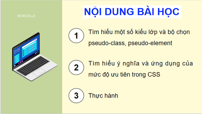 Các mức ưu tiên của bộ chọn