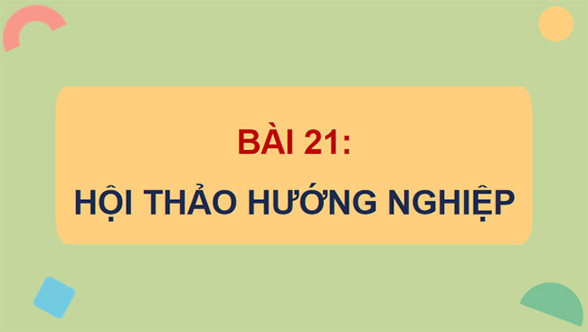 Hội thảo hướng nghiệp