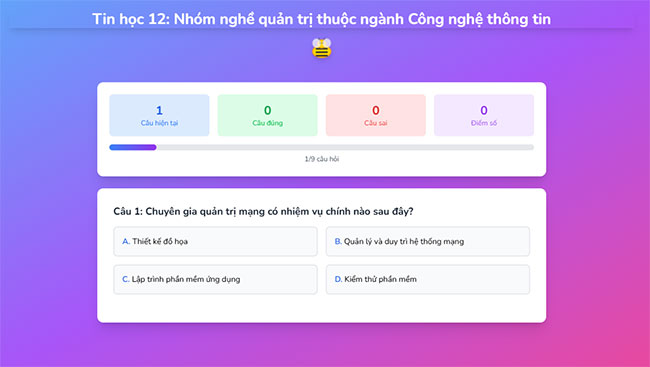 Nhóm nghề quản trị thuộc ngành Công nghệ thông tin