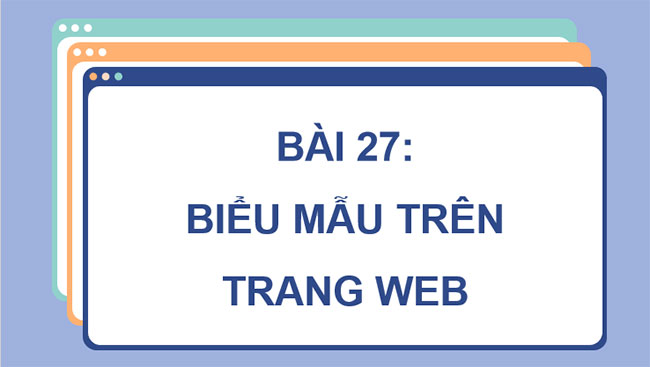 Biểu mẫu trên trang web