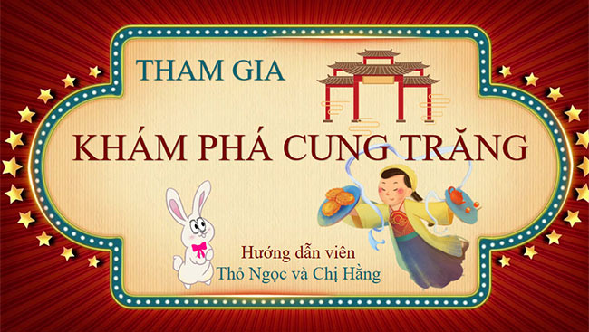 Mẫu PowerPoint Khám phá cung trăng