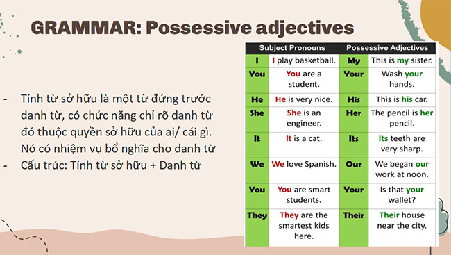 PowerPoint Tiếng Anh 6 Unit 9: Looking Back