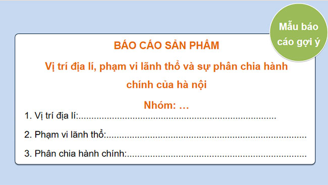 Thực hành Tìm hiểu địa lí địa phương