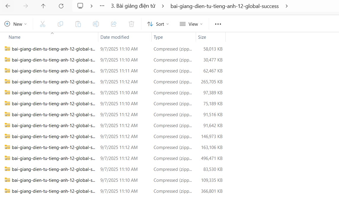 Bài giảng điện tử tiếng Anh 12 Global Success cả năm