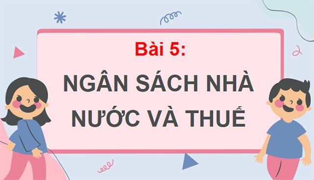 Ngân sách nhà nước