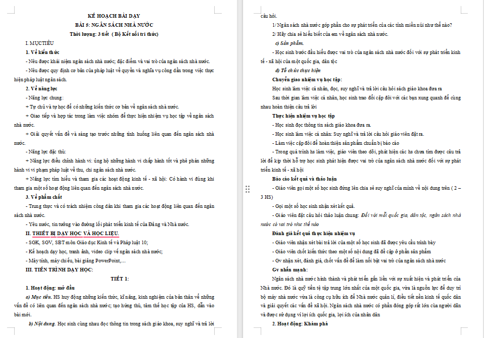 Ngân sách nhà nước