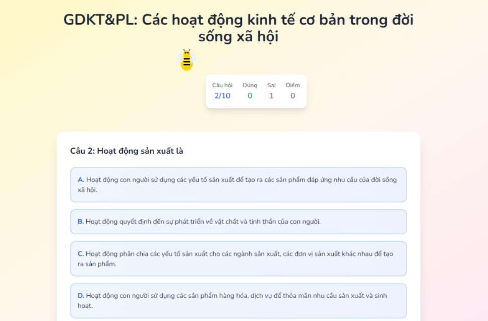 Các hoạt động kinh tế cơ bản trong đời sống xã hội