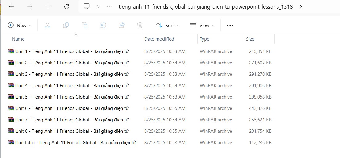 Bài giảng điện tử tiếng Anh 11 Friends Global