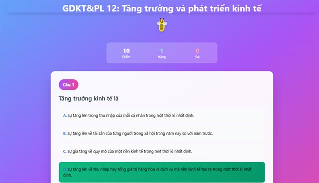 Tăng trưởng và phát triển kinh tế