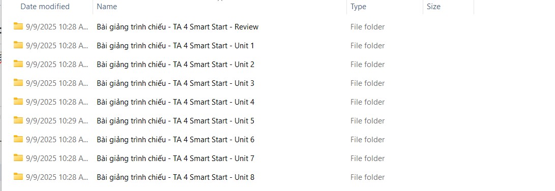 Bài giảng điện tử tiếng Anh 4 i-Learn Smart Start