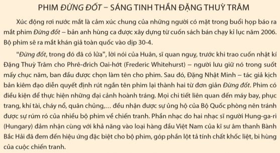 Soạn Chuyên đề Ngữ văn 12 Cánh diều phần 3 - Chuyên đề 2