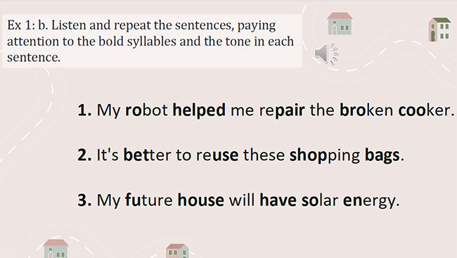 PowerPoint Tiếng Anh 6 Review 4: Language