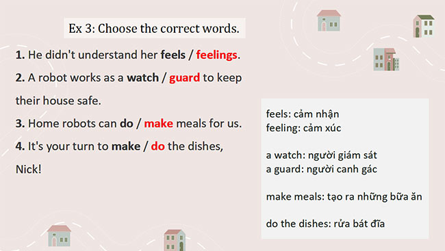 PowerPoint Tiếng Anh 6 Review 4: Language